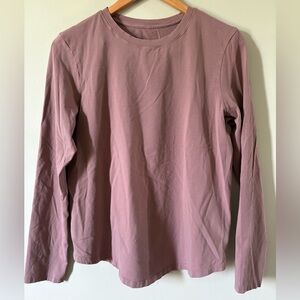 Lululemon Athletica Love Longsleeve T-Shirt Shirt Sleeve Tee - Cotton